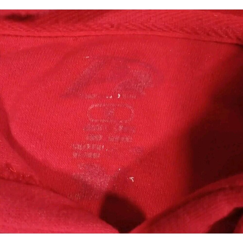 Georgia Bulldogs Hoodie Mens M Red Pullover Embroidered Logo VTG - Picture 2 of 5
